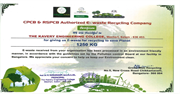 E  Waste Recycling Company appreciated our institution for giving 1250 KG      E Waste for recycling to save planet.